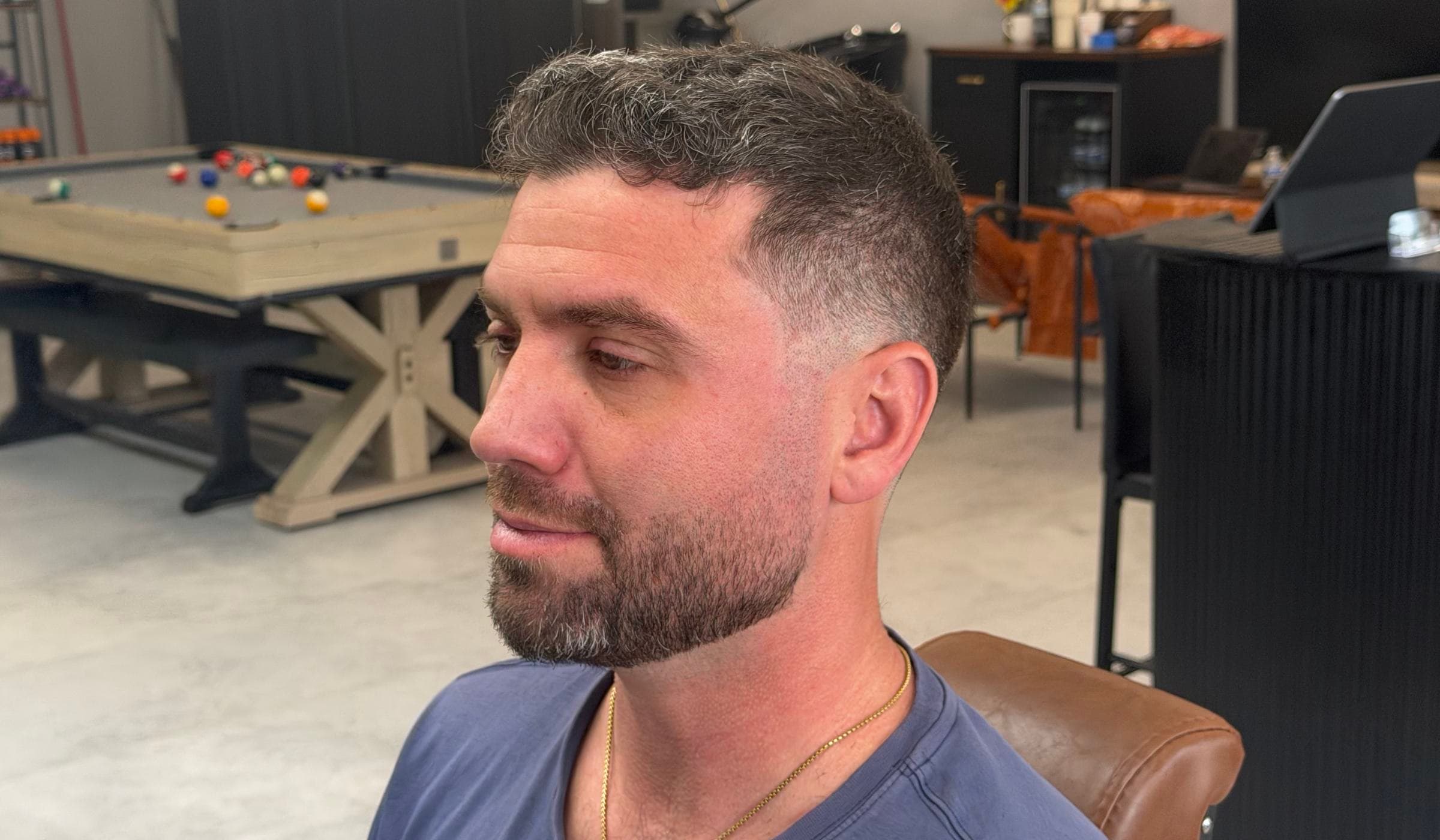 Inside Heads Up Barbershop